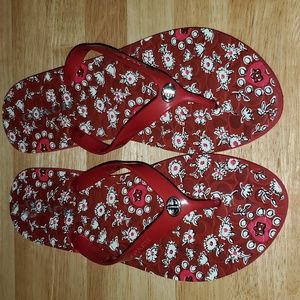 Coach flip flops